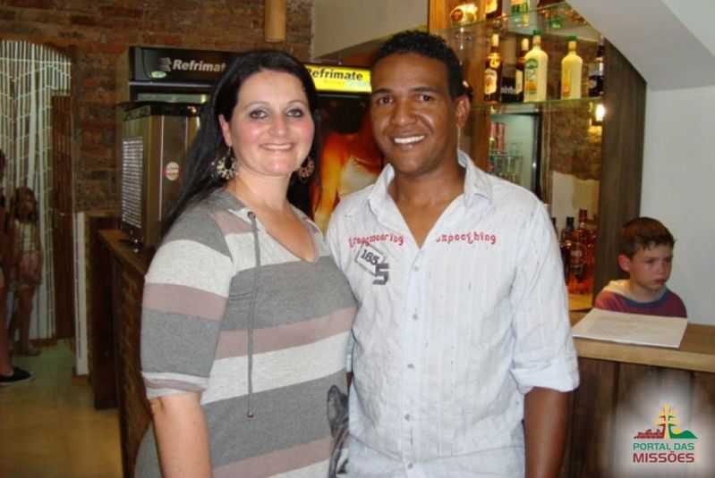 Proprietários ELiane e o Chef Elias