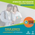 Porto Xavier abre inscrições para o Passe Livre Estudantil