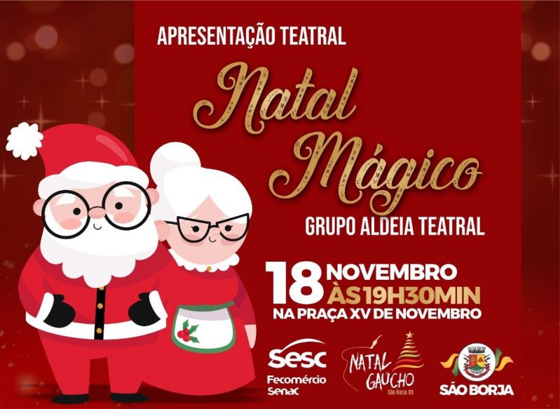 Abertura do Natal Gaúcho será dia 18 deste mês na Praça XV de Novembro -  Notícias - Portal das Missões