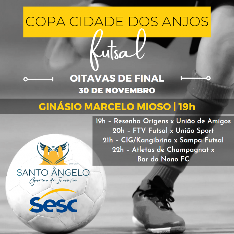 Copa Cidade Mãe: jogos das oitavas de final iniciam no próximo domingo