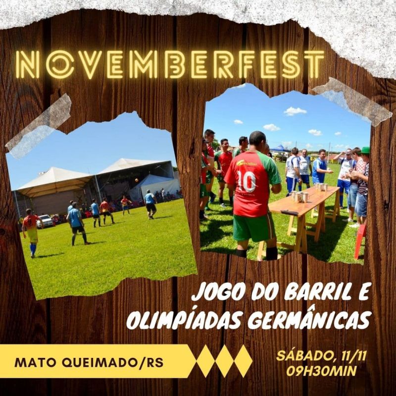 Beim Novemberfest in Mato Queimado wird es Fassspiele und deutsche Spiele geben – Neuigkeiten