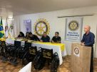 Secretaria de Saúde de São Borja recebe seis novas cadeiras de rodas