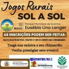 São Paulo das Missões abre inscrições para os Jogos Rurais Sol a Sol
