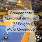 Campeonato de Futsal inicia em 24 de março no município de Mato Queimado