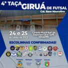 Fim de Semana terá Taça Giruá de Futsal