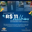 São Borja conta com investimento superior a R$ 11Milhões em pavimentação 