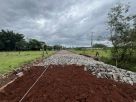 Avançam obras de pavimentação na Linha Lavina em São Paulo das Missões